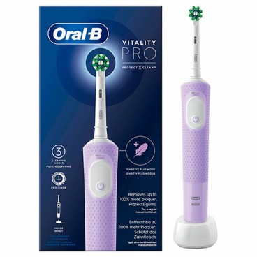 Elektrisk Tandborste Oral-B Vitality Pro Lila