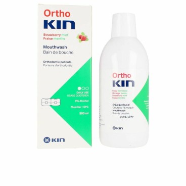 Munvatten Kin Orthokin 500 ml Jordgubbe Mint