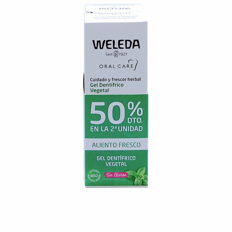 Tandkräm Weleda Oral Care Vegetal 75 ml 2 antal