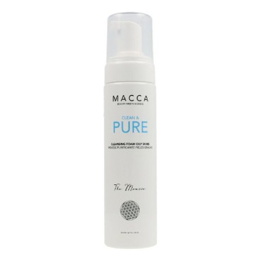 Rengörande mousse Clean & Pure Macca Clean Pure Fet hud 200 ml