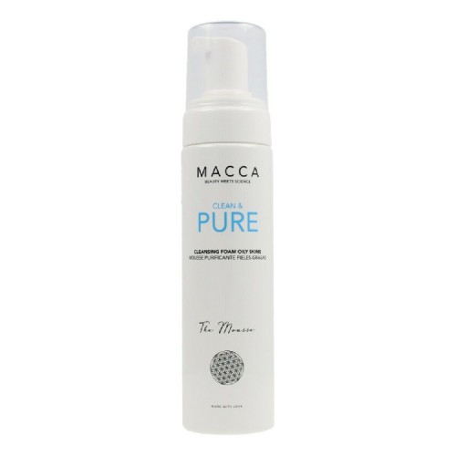 Rengörande mousse Clean & Pure Macca Clean Pure Fet hud 200 ml