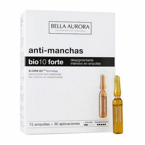 Behandling av bruna fläckar Bella Aurora Bio-10 Forte (15 x 4 ml)