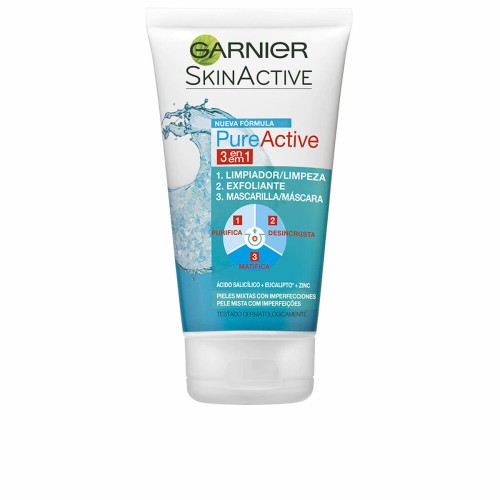 Rengörande ansiktsgel Garnier Pure Active 150 ml