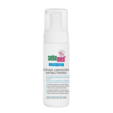 Rengöringsskum Sebamed Clear Face Antibakteriell 150 ml