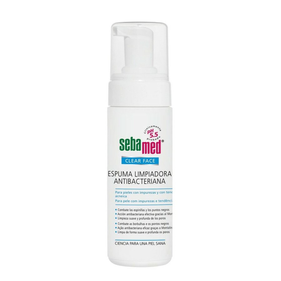 Rengöringsskum Sebamed Clear Face Antibakteriell 150 ml