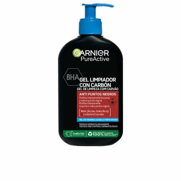 Rengörande ansiktsgel Garnier Pure Active Askgrå 250 ml