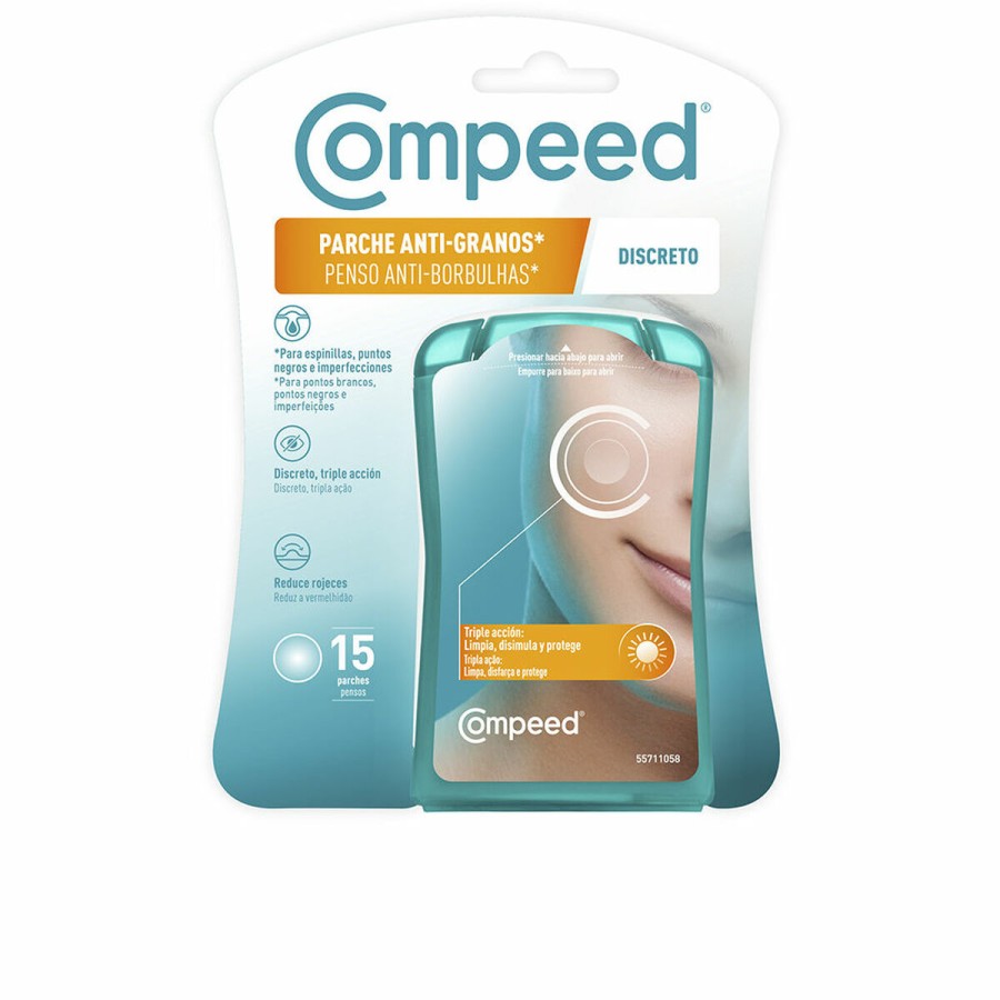 Ansiktsrengöring Compeed Discreto Lapp (15 antal)