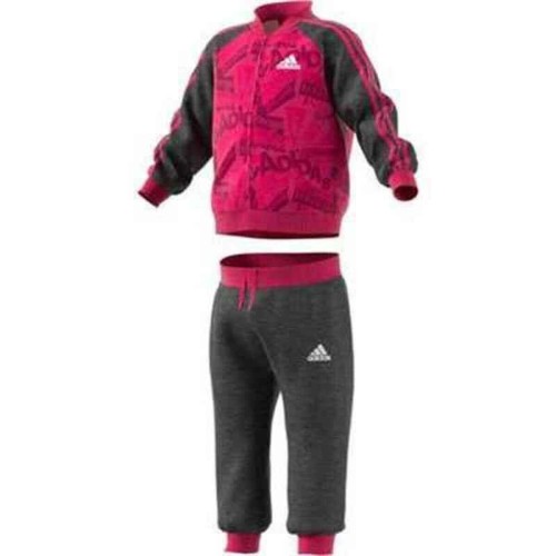 Träningsoverall, Baby Adidas I Bball Jog FT Rosa Svart Multicolour