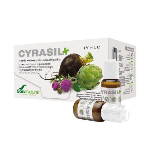 Kosttillskott Soria Natural Cyrasil+ 15 antal 10 ml