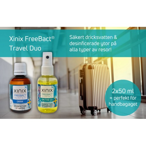 Xinix FreeBact® – Travel Duo Pack