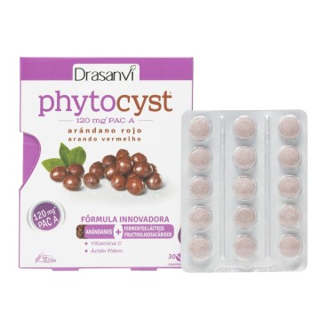 Drasanvi 食品补充剂 Phytocyst Cranberry 30 定量