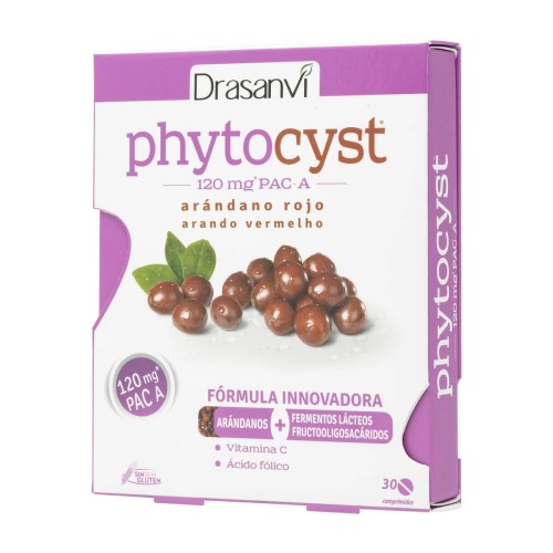 Drasanvi 食品补充剂 Phytocyst Cranberry 30 定量