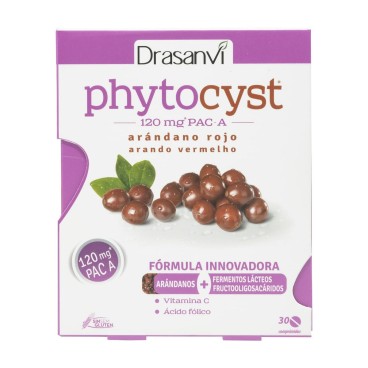 Kosttillskott Drasanvi Phytocyst Tranbär 30 antal