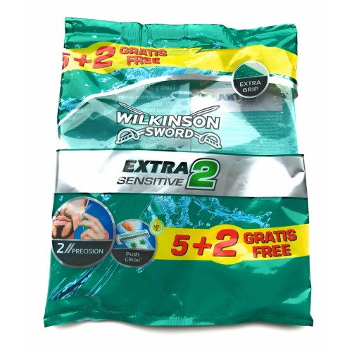 Engångsrakhyvel Wilkinson Sword Extra2 Sensitive 7 antal