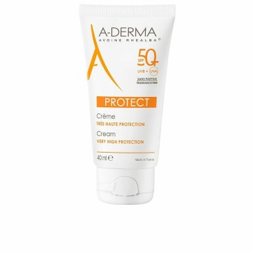 Solkräm A-Derma Protect Utan parfym SPF 50+ (40 ml)