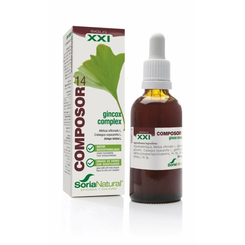 Kosttillskott Soria Natural Gincox complex 50 ml