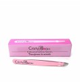 Pincetter CristyBoom Professional Eyebrow Tweezers Rosa (1 antal)