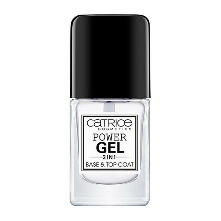 nagellack Power Gel 2 in 1 Base and Top Coat Catrice Power Gel In (10,5 ml) 10,5 ml