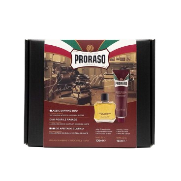 Proraso 剃须套装 Barbe Dure 2 件套