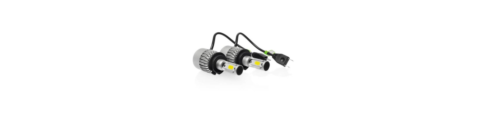 LED/HID car headlights and light bulbs